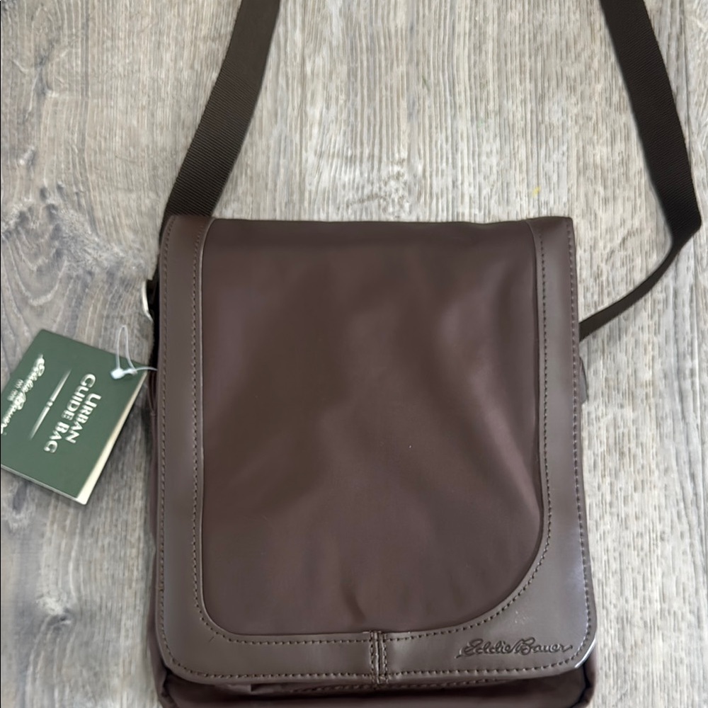 Eddie Bauer Dark Brown Urban Guide bag